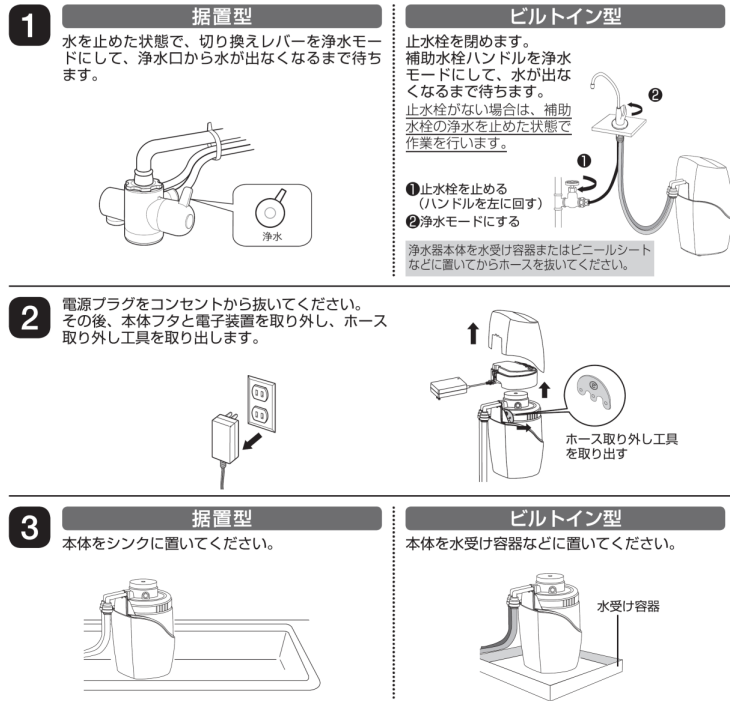 eSpringⅡ浄水器交換カートリッジ eSpring浄水器Ⅱ カートリッジ交換方法 - YouTube