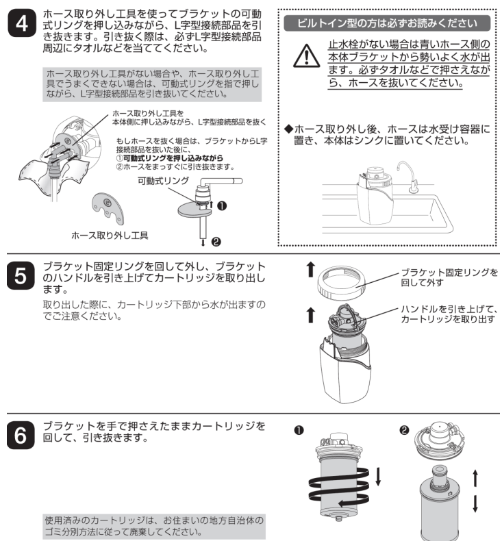 eSpring浄水器Ⅱ】カートリッジの交換方法は? – Japan