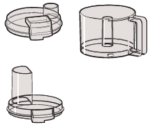 アムウェイ フードプロセッサー　プッシャーカバーセット　パーツセット　説明書 アムウェイ フードプロセッサー プッシャーカバーセット