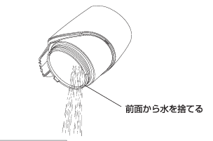 eSpring浄水器Ⅱの本体内部に水が溜まった場合の対処方法 – Japan